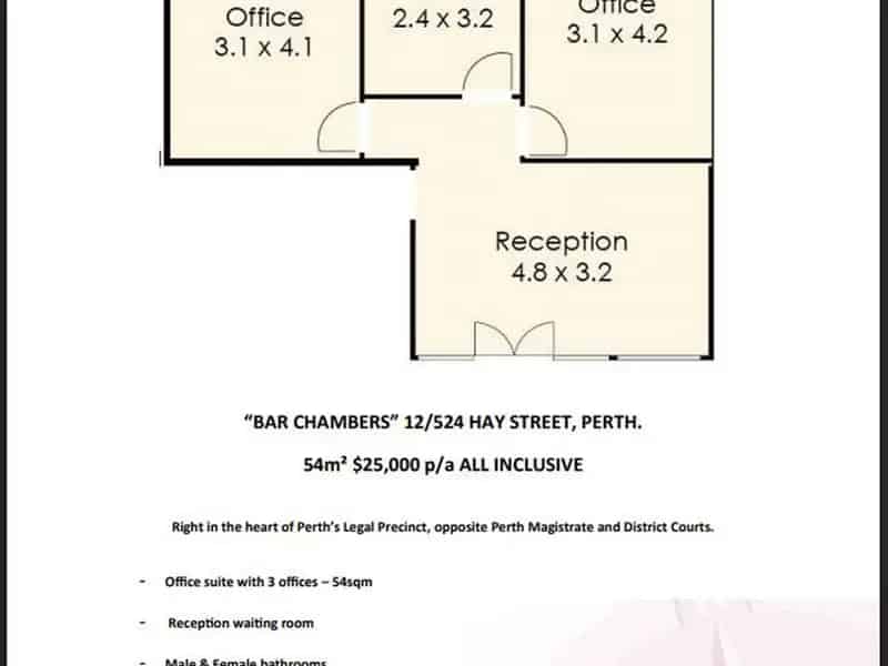 Commercial property For Rent , Perth, Western Australia