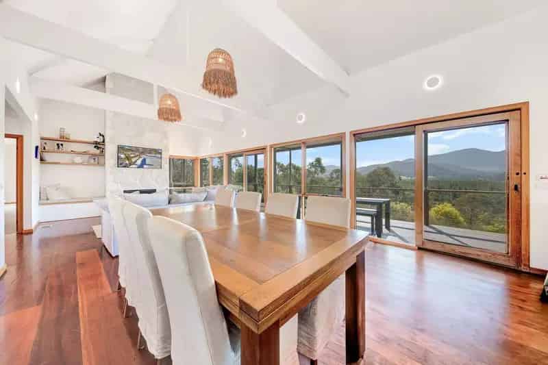 Buy rural property with guest house and stunning views in Bright