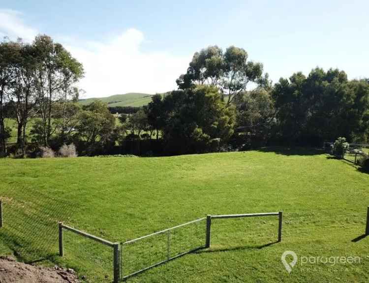 Buy Land in Town with Creek Views Near Port Welshpool