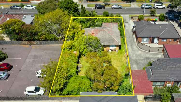 Dandenong Redevelopment Opportunity - 585m² Block - Sold As-Is