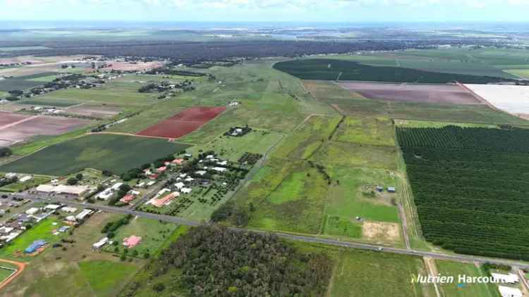 Buy rural property in Bundaberg with 32.17 hectares of land and bore allocation