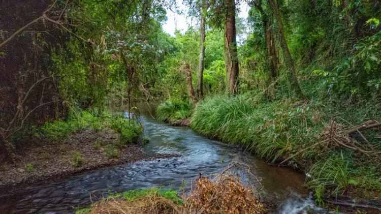 Idyllic Acreage Retreat with Private Creek Frontage near Gympie