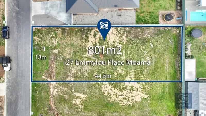 Buy Land in Moama with 801sqm and North Facing Rear Yard