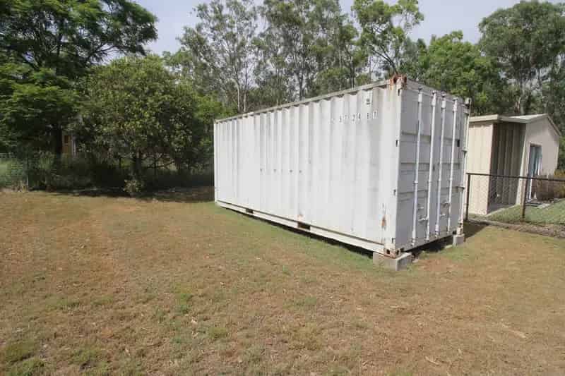 Build on Land in Wondai with Frontage and Shipping Container