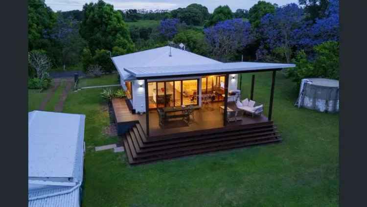 7-Acre Rural Property with Stunning Views Near Byron Bay