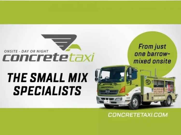 Buy Concrete Taxi Franchise Mobile Truck Opportunity in Adelaide