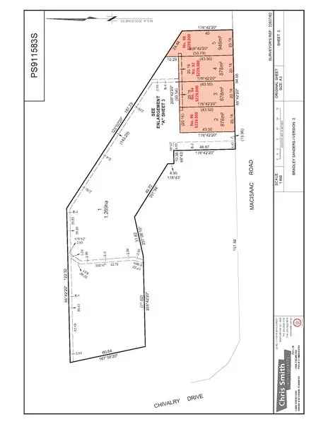 Large 878m2 Residential Blocks