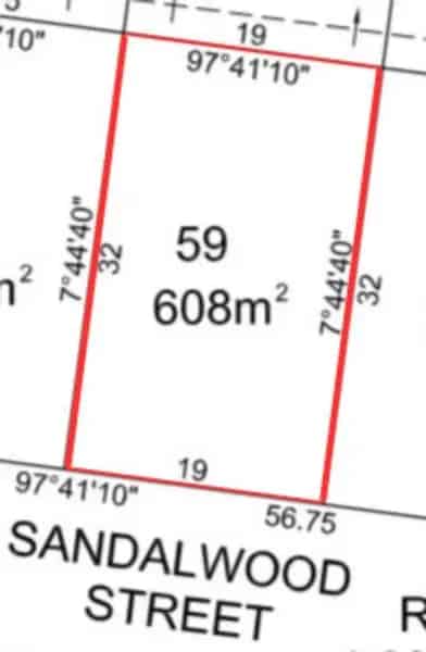 Titled and ready to build on in Warby Views Estate