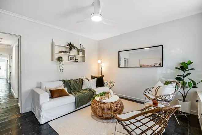 Charming Western CBD Row Cottage Modern Updates