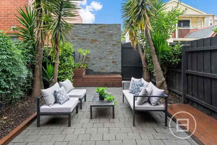 Rent Block Fronted Victorian Residence in South Melbourne with Garden