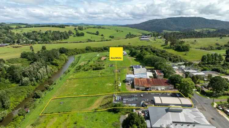 A solid investment of storage spaces with residential building entitlement on an acre block in town