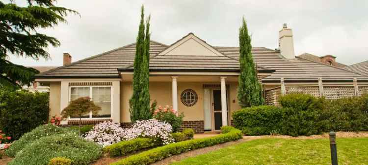 Retirement lifestyle buy property Annesley Bowral with landscaped gardens