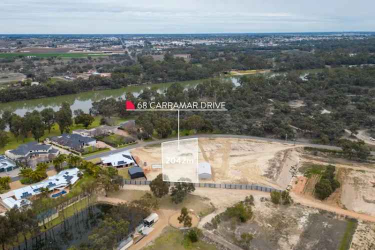 2042 square meters of Carramar Drive frontage.