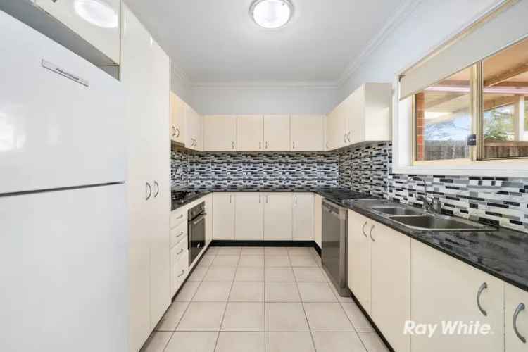 Buy townhouse in Blacktown with spacious layout and modern features