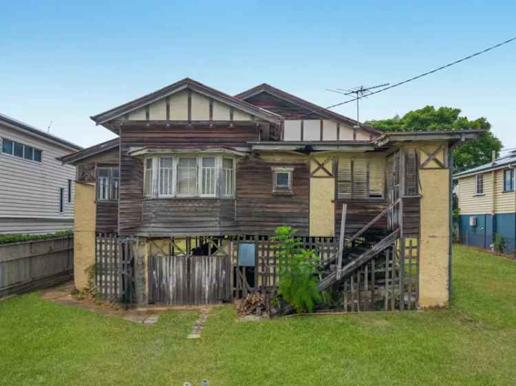 Golden Opportunity - 810m2 on Two Lots with Dilapidated Queenslander