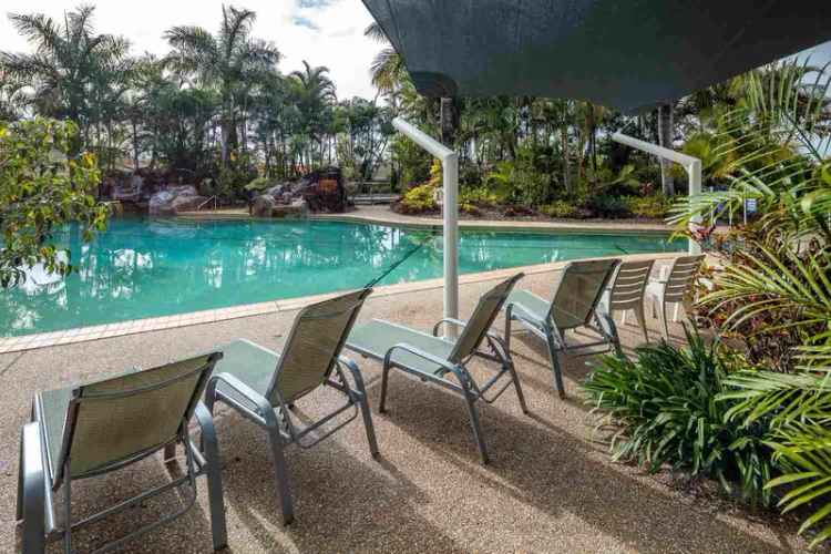 Retirement Buy Bellflower Resort Homes with Pool and Gardens