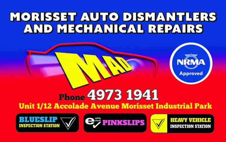 MECHANICAL WORKSHOP IN MORISSET EST OVER 17 YEARS