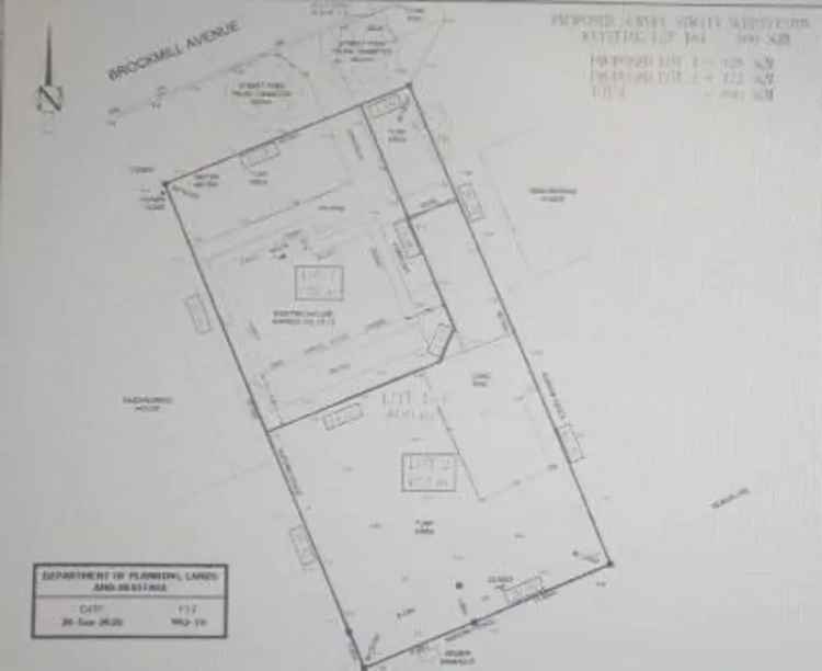 Buy Vacant Land in Prime Location with Rear Access and Concrete Driveway