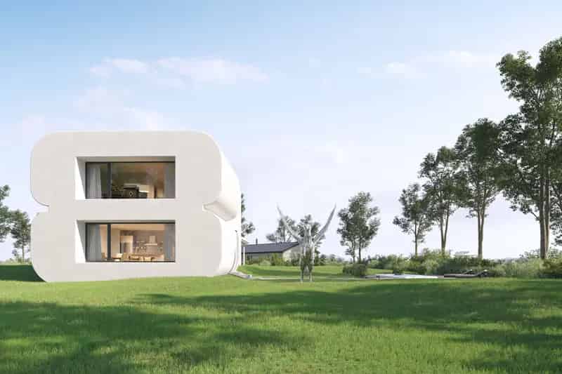 The Lucky Number '8' Home