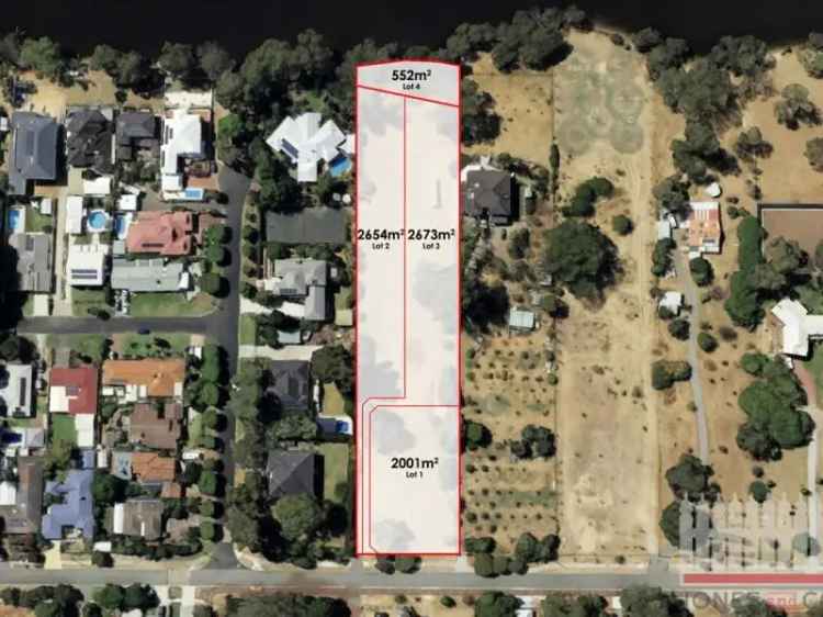 Bassendean Riverside Land 7841m2 - Development Opportunity