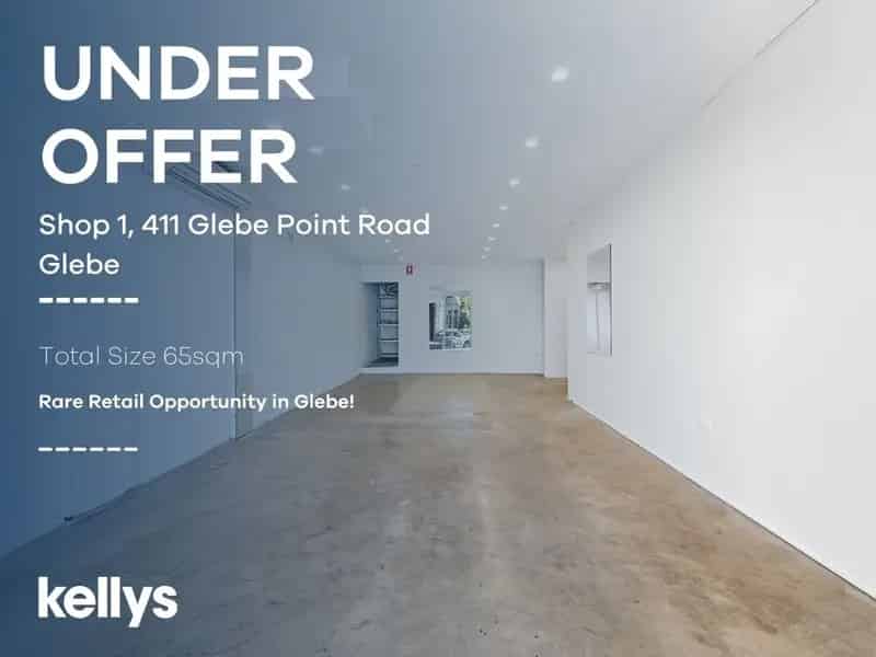 Retail For Lease - 411 Glebe Point Road, Glebe NSW 2037