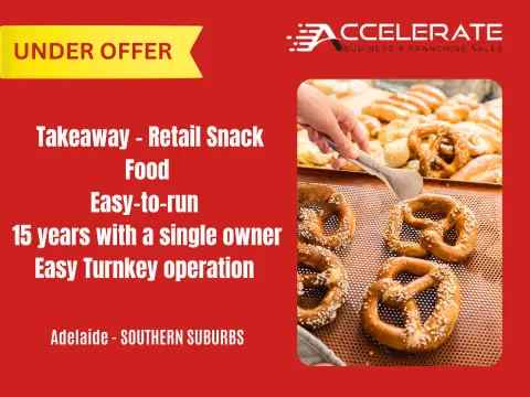 Highly Profitable Pretzel Takeaway Business For Sale in SA