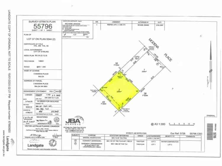 Land For Sale in City of Stirling, Western Australia