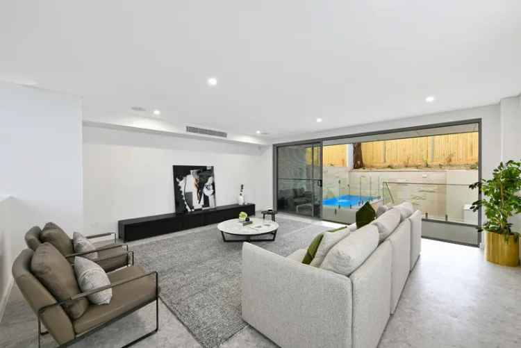 New Designer Coastal Residence with Lift, Sunny Pool and Cinema Room