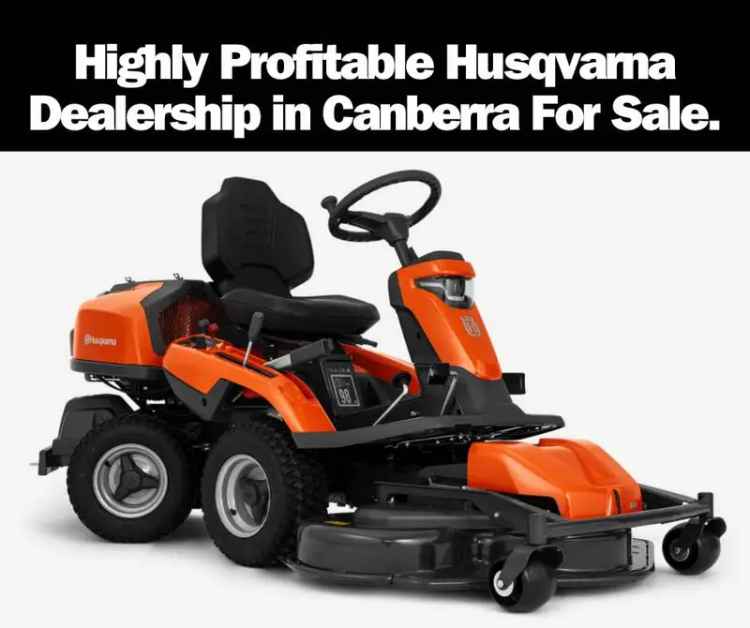 Presenting a unique opportunity to acquire the Husqvarna dealership in Canberra.