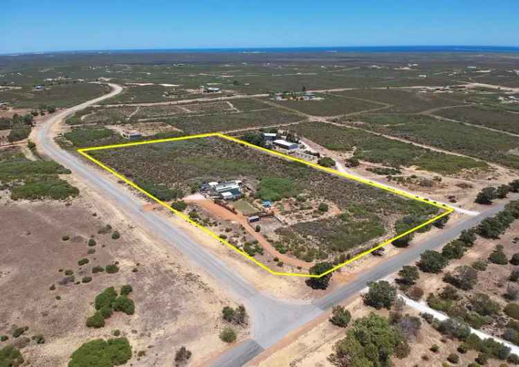 10 Acre Jurien Bay Home Business Opportunity Ocean Views