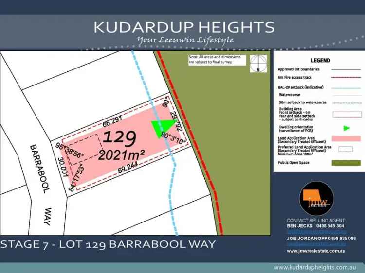 Land For Sale in Shire Of Augusta Margaret River, Western Australia