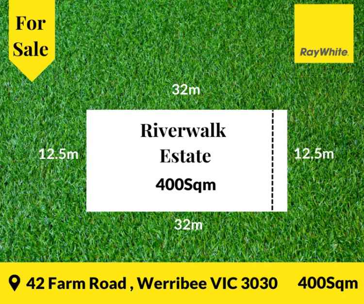 Live or Invest in the Perfect Location at Riverwalk Estate! 42 Farm Road, Werribee