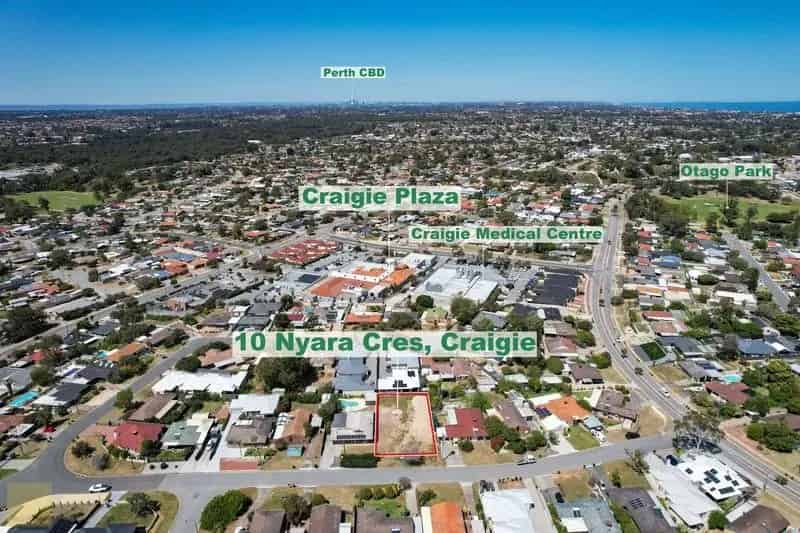 Land for Sale in Quiet Street Near Craigie Plaza and Mullaloo Beach