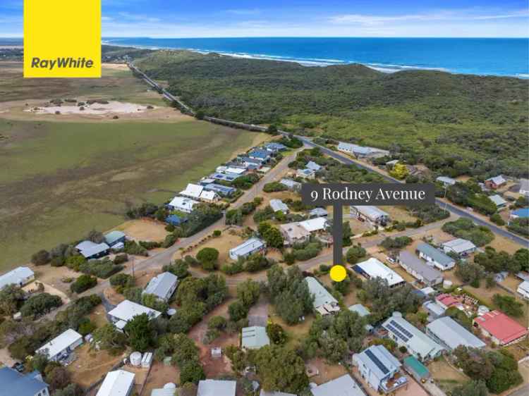 Vacant block for sale in Venus Bay with double garage and coastal access