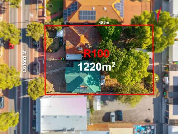 1220sqm Mixed-Use Development Opportunity Leederville