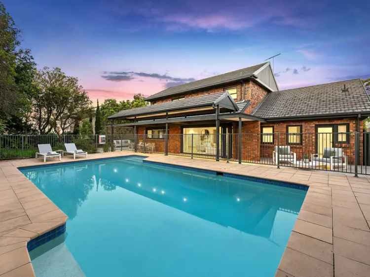 Captivating Family Entertainer Encircled by Gardens