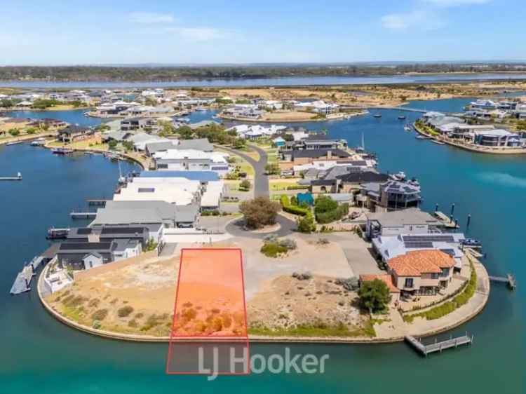 Waterfront Land Port Geographe Marina 606sqm Block