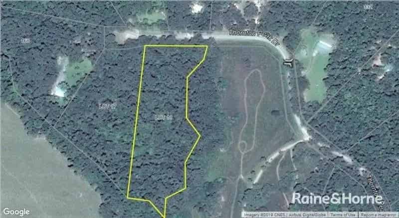 Tranquil 3.7 Acres with Creek Frontage and Mains Power