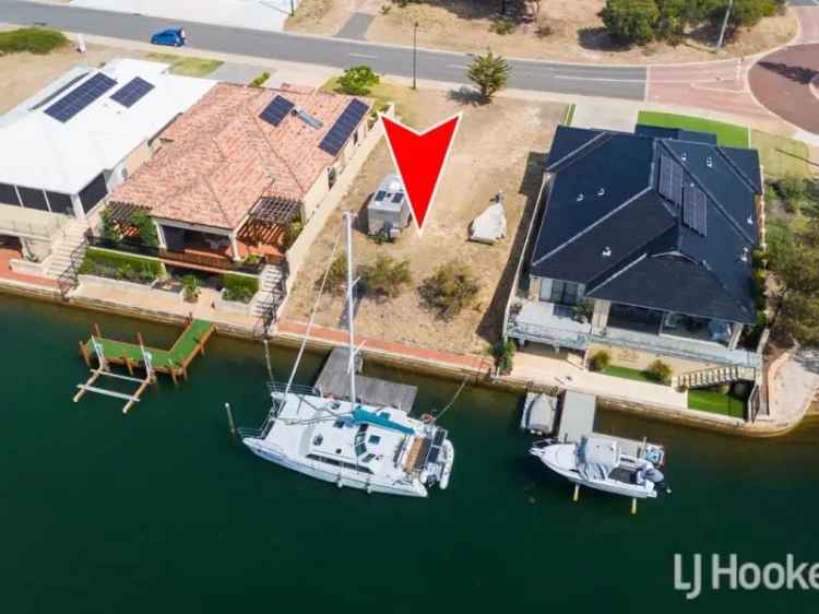 East Port Waterfront Block 519 sqm Estuary Views Private Jetty