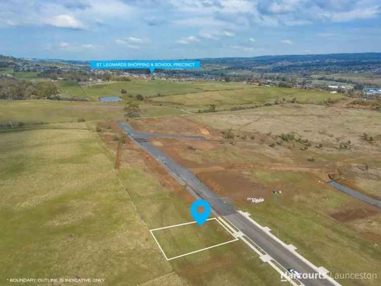 Buy Land in Cedar Grove Estate Launceston with Sun Drenched Elevation