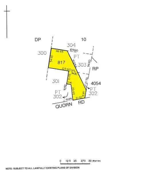 Buy Land High Exposure Allotment Quorn Road with Access and Services