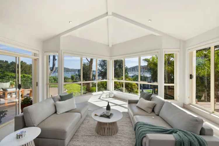 Pittwater Panorama Home Downsizers Families Ample Space Large Garage