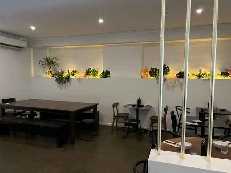 Japanese Restaurant for Sale Ringwood East VIC