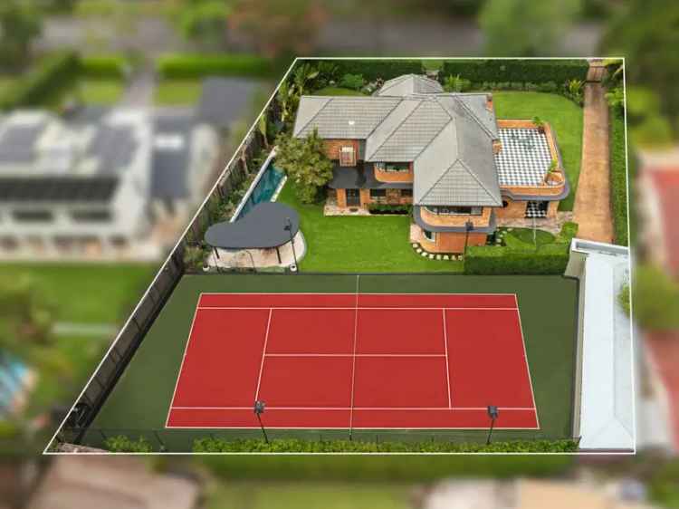 Buy Magnificent House in Killara with Art Deco Design and Tennis Court