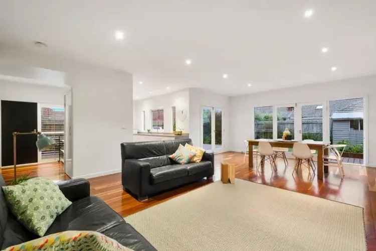 Stylish family home for sale in Williamstown with garden and modern kitchen