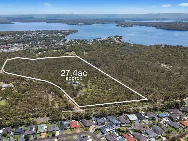 A rare 27.4 acres with enormous potential