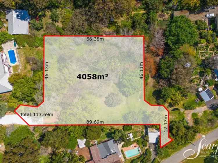 Land For Sale in City Of Kalamunda, Western Australia