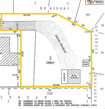 Sell Land Block 1200sqm in Sought After Location with Great Features