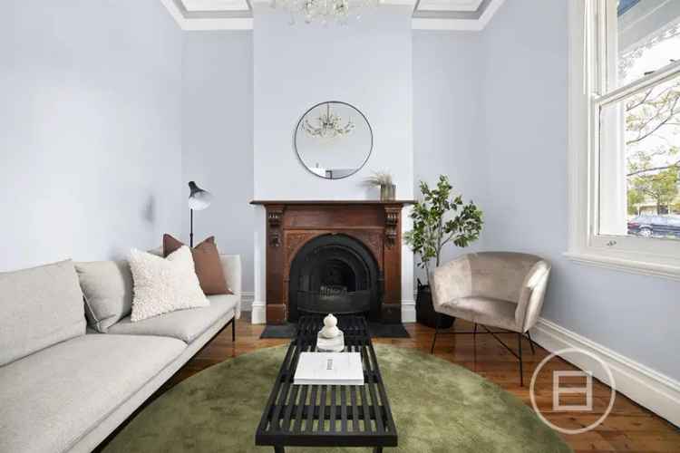 Buy Victorian terrace in South Melbourne with charm and garden features