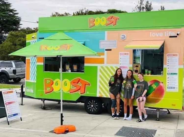 Profitable Boost Juice Mobile Franchise - High-Yield Investment Opportunity